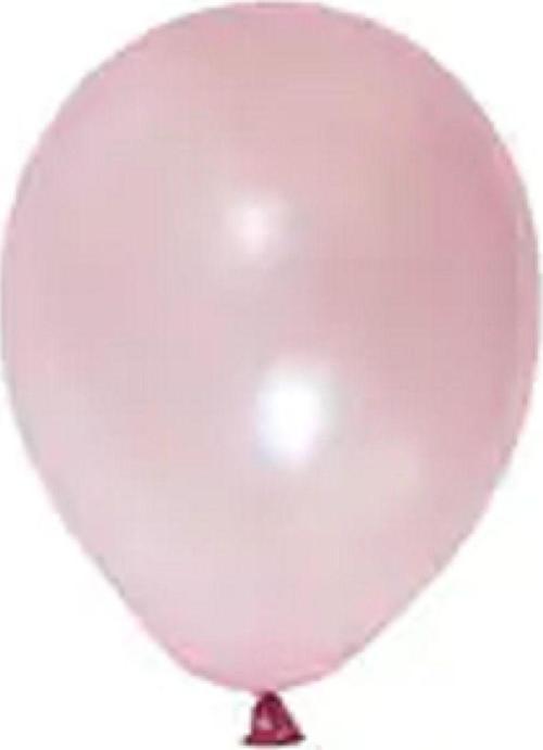 20 Adet 5 İnç 12,5 Cm Metalik Rose Pink Balon Doğum Günü Süsleme