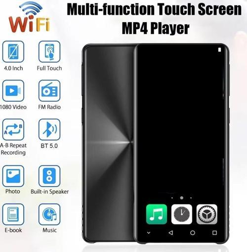 Wi̇Fi̇ Mp3-Mp4 Player 5 İNç Ekranli 32Gb Androi̇D Müzi̇K Çalar Fm Radyo Ses Kayit Bluetooth
