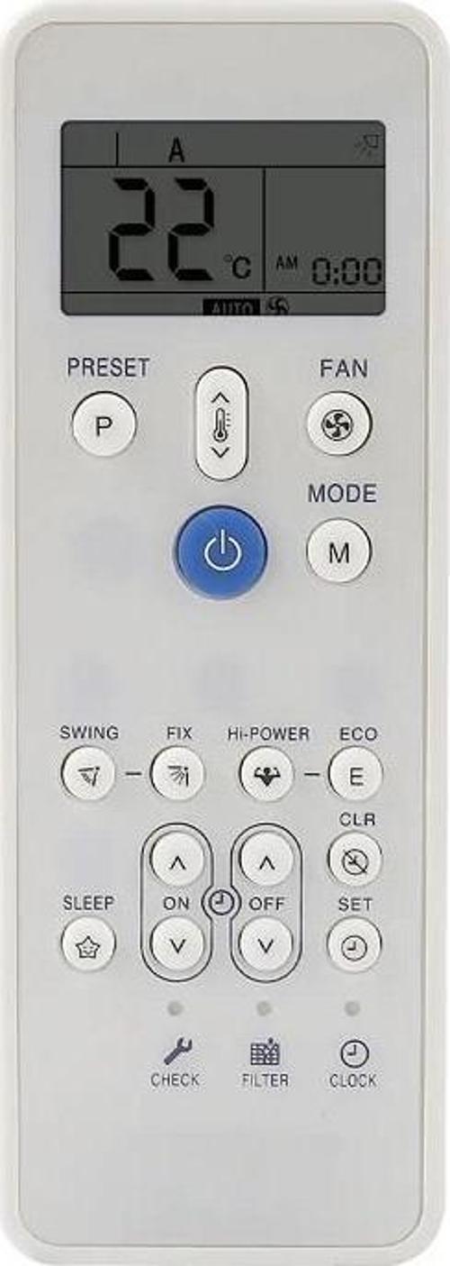 RAS-18J2FVG-TR Konsol Tipi Klima Kumandası