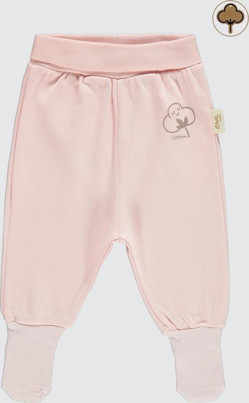 Bebek Organik Çoraptolon 1-9 Ay Pembe
