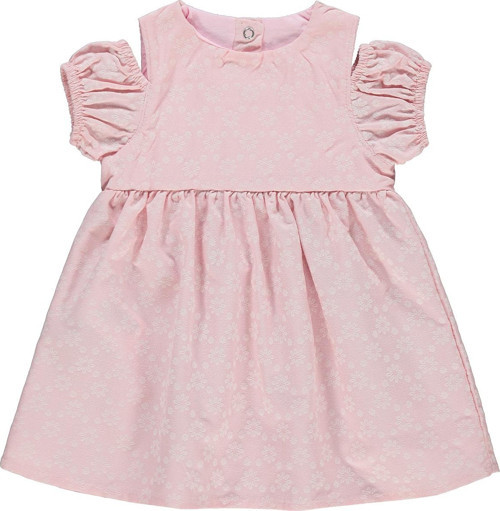Kız Bebek Elbise 6-18 Ay Pembe