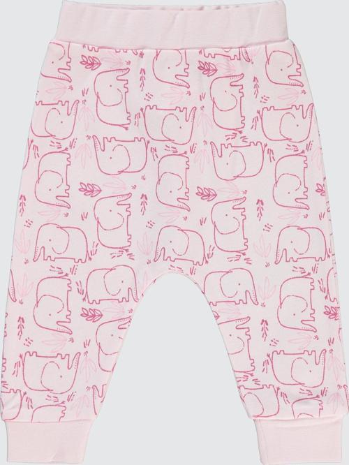 Bebek Patiksiz Tek Alt 6-18 Ay Pembe