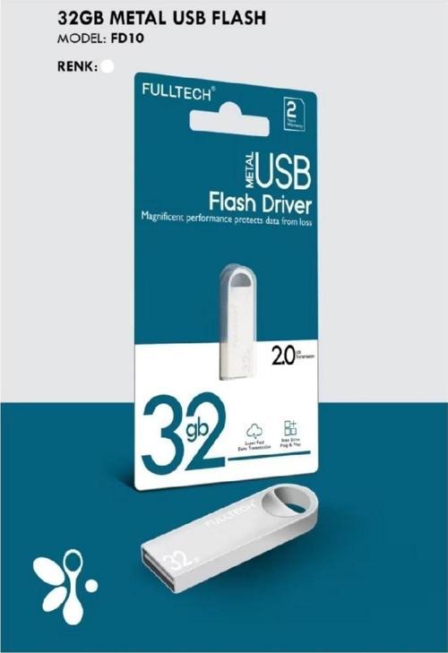 Metal 32Gb Usb Flash Bellek Usb 2.0 Flash Drive