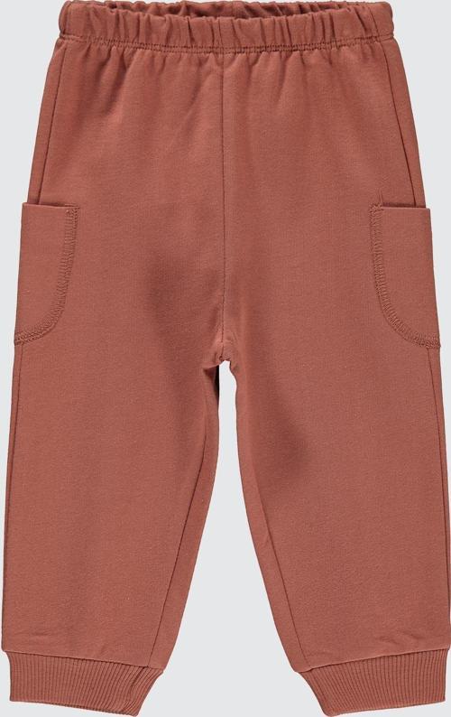 Erkek Bebek  Eşofman Altı 6-18 Ay Kiremit