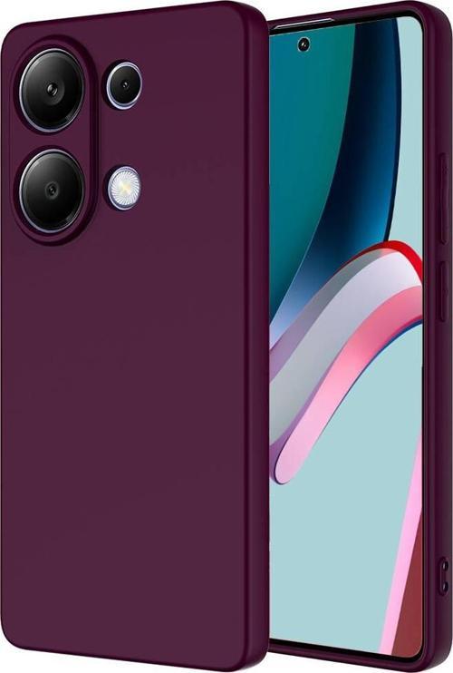 Xiaomi Redmi Note 13 Pro 4G Uyumlu Kamera Çıkıntılı Silinebilir Leke Tutmaz İçi Kadife Lansman Kılıf