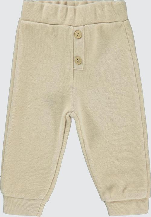 Erkek Bebek Eşofman Altı 6-18 Ay Sütlü Kahve