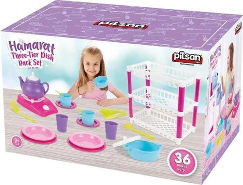 Nessiworld 03 337 Pilsan 3 Katlı Hamarat  Mutfak Seti