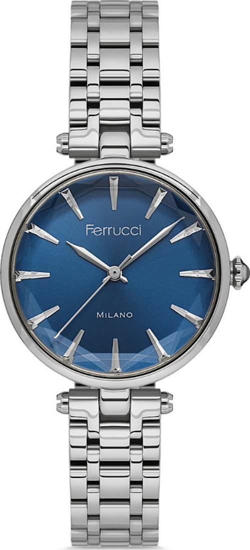 FER.03590M.04 Çelik Kordon Kadın Kol Saati