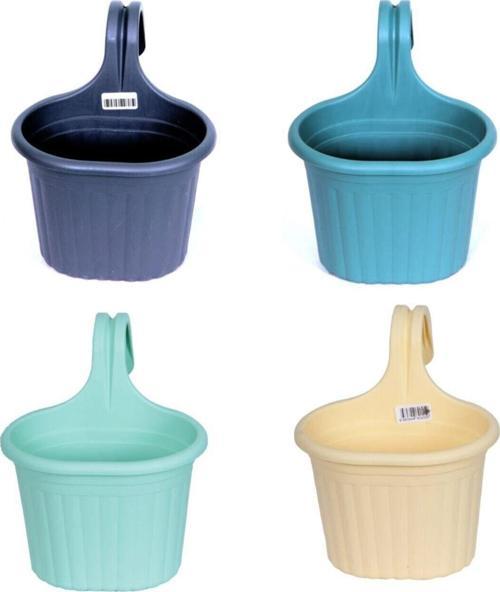 Tombik Balkon Saksı-3 Litre-4'lü Set