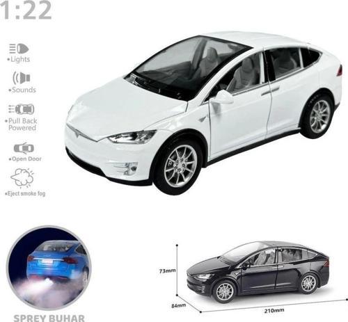 Nessiworld HCL-511A Çek Bırak 1:22 Sesli Ve Işıklı Buharlı Tsl Metal Araba -Vardem Oyuncak