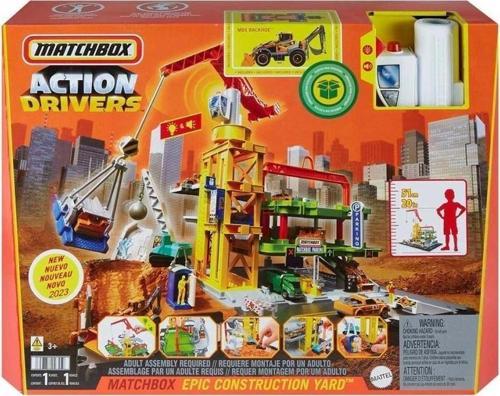 Nessiworld HPD63 Matchbox Aksiyon Sürücüleri Muhteşem İnşaat Alanı Oyun Seti