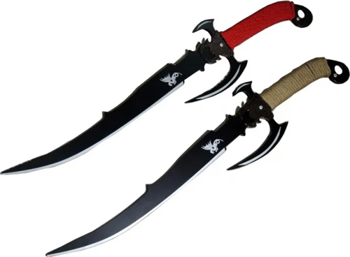 Dekoratif Katana Kılıç - 72 Cm, İp Saplı, Keskin Değildir