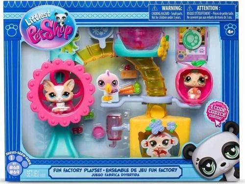 Nessiworld 5196 Littlest Pet Shop Minişler Eğlence Fabrikası Oyun Seti S1 -Sunman