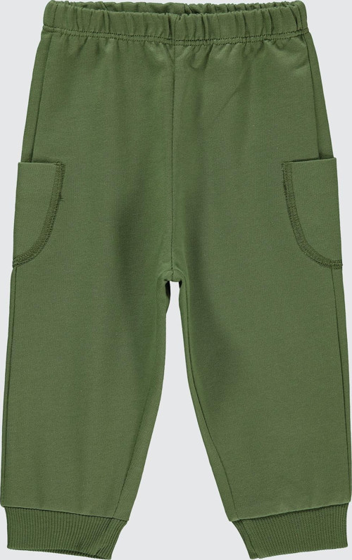 Erkek Bebek Eşofman Altı 6-18 Ay Haki