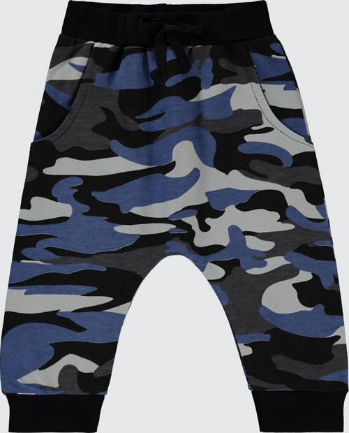 Erkek Bebek Eşofman Altı 6-18 Ay Mavi