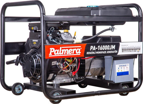 PA 16000 JM Marşlı 16 KVA Monofaze Benzinli Jeneratör
