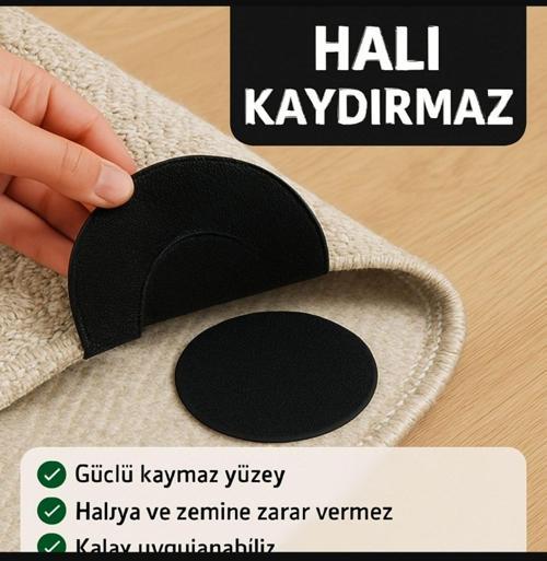 20 Adet Halı Kilim Nevresim Örtü Kaydırmaz Minder Cırt Bant Seti Yapışkanlı Halı Kaydırmaz