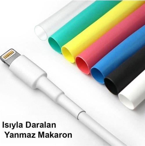 Makaron Kablo Seti Isıyla Daralan Düzenleyici Tamir Seti 560 Parça Kablo Toplayıcı Kaplama  Kiti