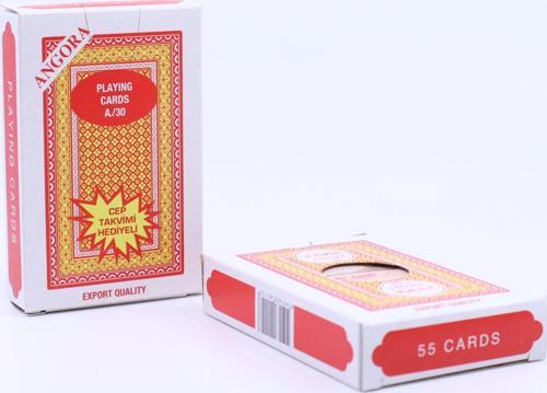 A30 İskambil Kağıdı Kırmızı