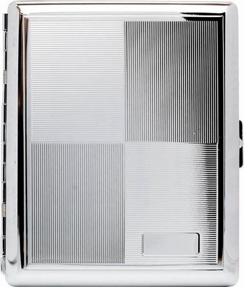 Kare Desen Metal Tabaka 