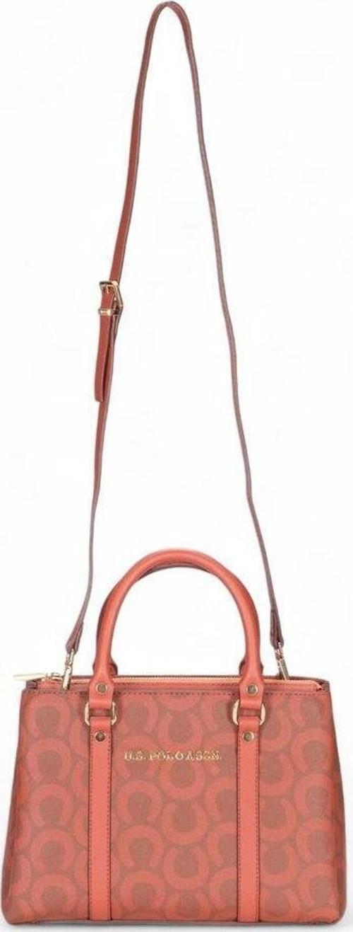 U.S.POLO ASSN. US24593 DESENLİ KADIN EL VE ÇAPRAZ ÇANTA