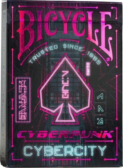 Cyberpunk Cybercity İskambil Oyun Kart Destesi