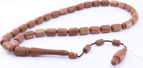 Kapsül Kesim Çınar Ağacı Tesbih 8 x 12 mm