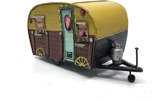 Dekoratif Metal Karavan - Sarı