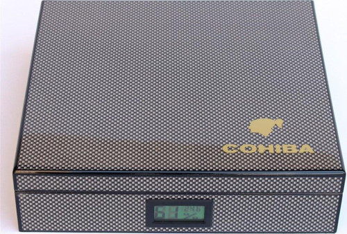 Cohiba Humidor / Puro Saklama Kutusu Gri