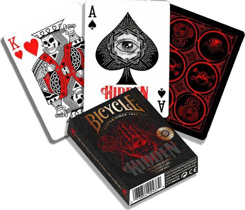 Hidden İskambil Poker Oyun Kartları