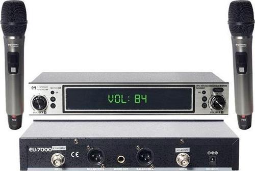 Magicvoice MV-1312EE Uhf 2 El Kablosuz Telsiz Mikrofon