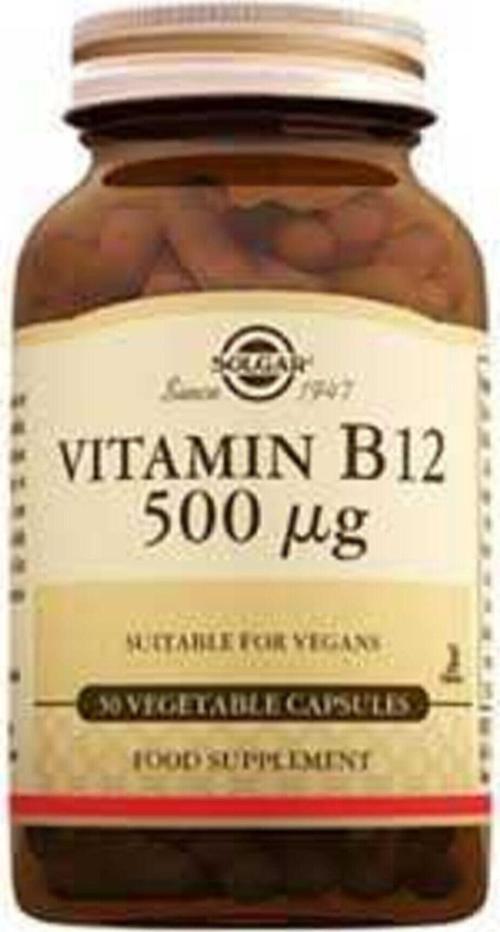 Vitamin B12 500 Mcg 50 Kapsül