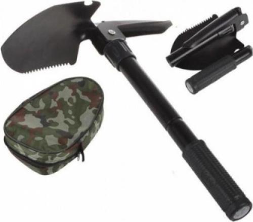 Zhltools Katlanabilir Outdoor Çantalı Pusulalı Kazma Kürek Set