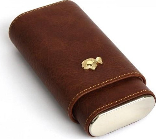 Seyahat Humidor / Puro Saklama Kutusu Kahverengi
