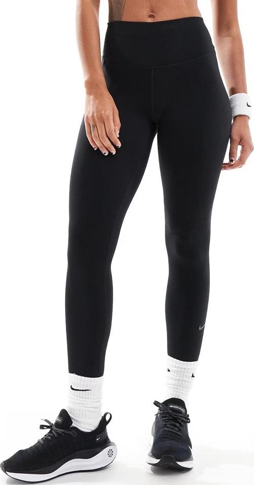 One Women's High Rise Full Length Tight Kadın Yüksek Bel Reflektörlü Cepli Antrenman Taytı Siyah