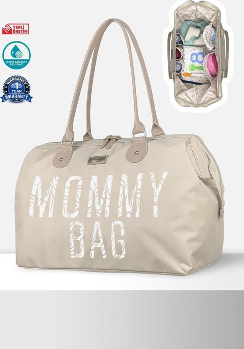 X Pro Mommy Bag Beige Anne Bebek Bakım Kadın Çantası