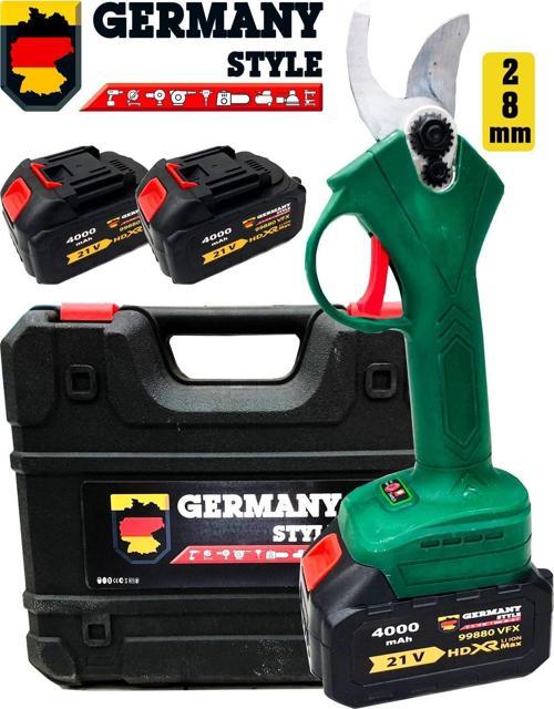 Eco-MS128 28 Mm Çift Akülü Şarjlı Ağaç Dal Kesme Makası