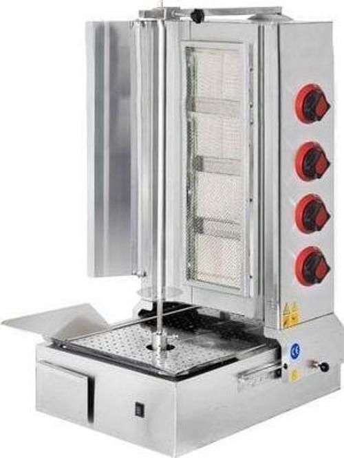 CSA Karacasan  Tüplü 4 Radyanlı Alttan Motorlu Döner Ocağı Makinesi
