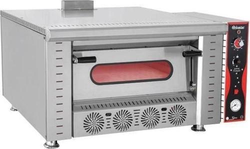 Tek Katlı Pizza Fırını Tüplü 6 Pizza