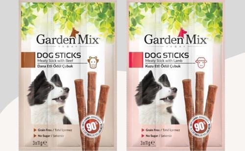 Kuzu ve Dana Aromalı 3lü Stick Köpek Ödülü 2 Paket