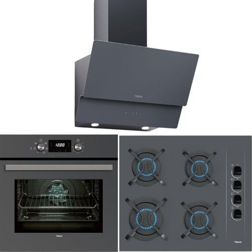 Chef 4 Gri Ankastre Set ( HAK 625 ST BörekŞefim - GBC 64002 KBC ST (E4)-ATV 60 PRO ST)