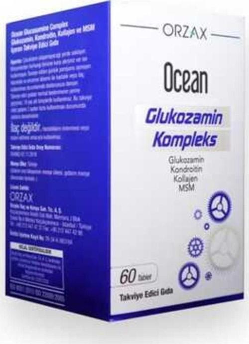 Ocean Glukozami̇n Kompleks Glucosamine Kontroitin Msm 60 Tablet
