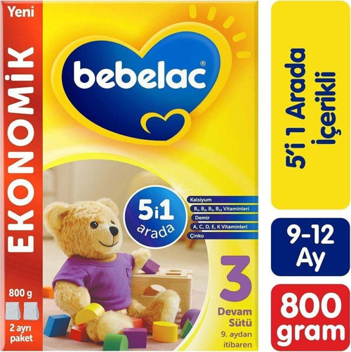 Bebek Devam Sütü No3 800gr