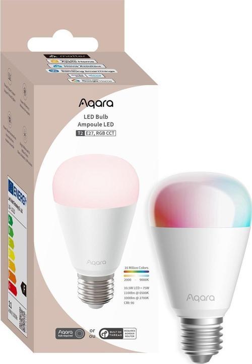 Akıllı Led Ampül (Rgb Cct, E27, 75W, 1100lm) T2 LB-L02D (Apple Home Destekli)