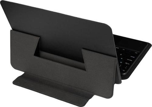 Galaxy Tab A7 Lite T225 Border Keyboard Bluetooh Bağlantılı Standlı Klavyeli Tablet Kılıfı