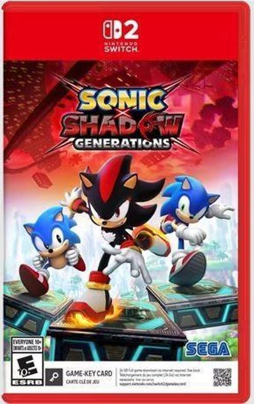 Switch 2 Sonic X Shadow Generations