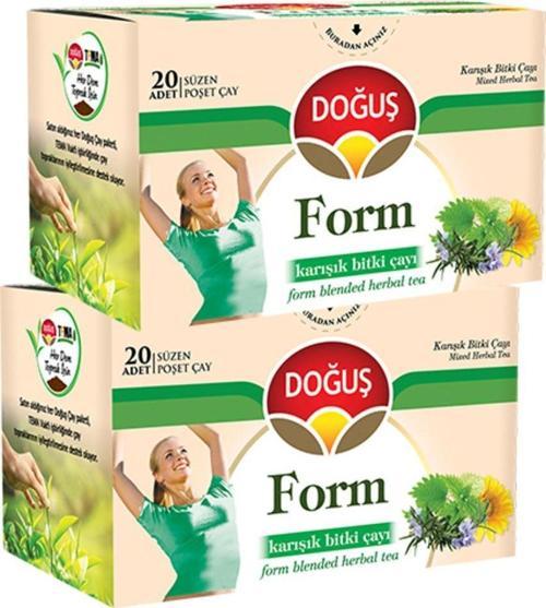FORM KARIŞIK BİTKİ ÇAYI 20 SÜZEN POŞET (30 gr), 2 ADET
