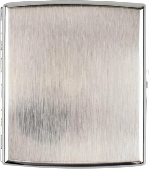 Krom Rengi Metal Sigara Tabakası - 600903