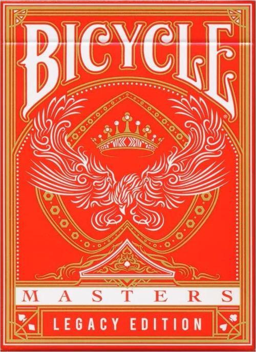 ® Masters Legacy Edition Red - Kırmızı Koleksiyonluk Oyun İskambil Kartı