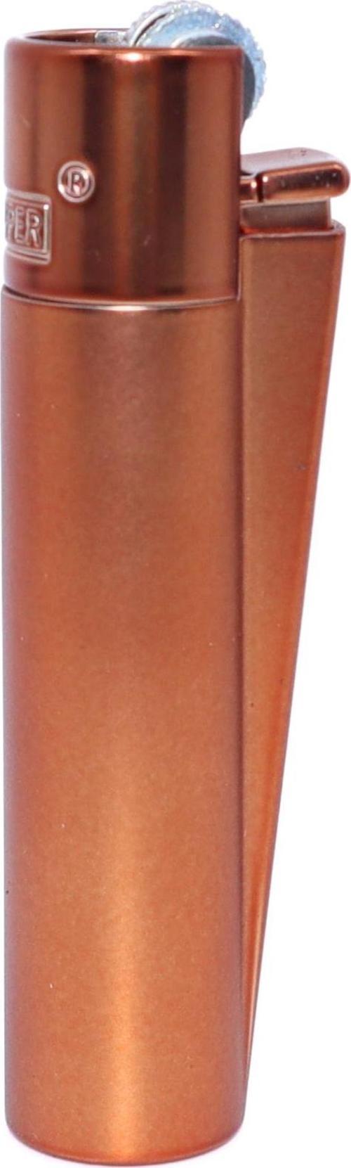 Özel Kutusunda Metal Çakmak - Koyu Rose Gold Mat (Brushed Dark Rose Gold)